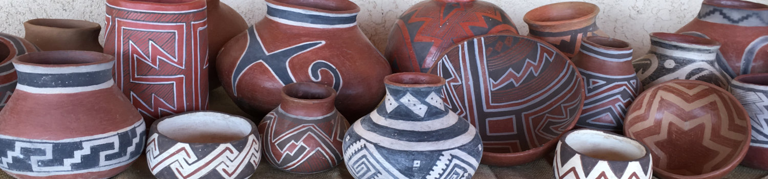 prehistoric pottery replicas