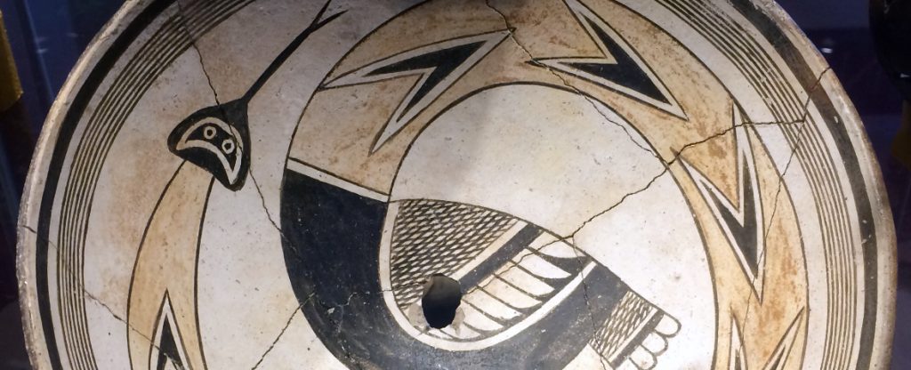 mimbres polychrome bowl