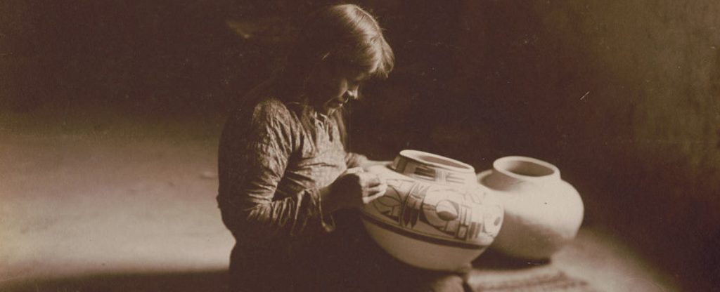 Hopi potter nampeyo by edward curtis