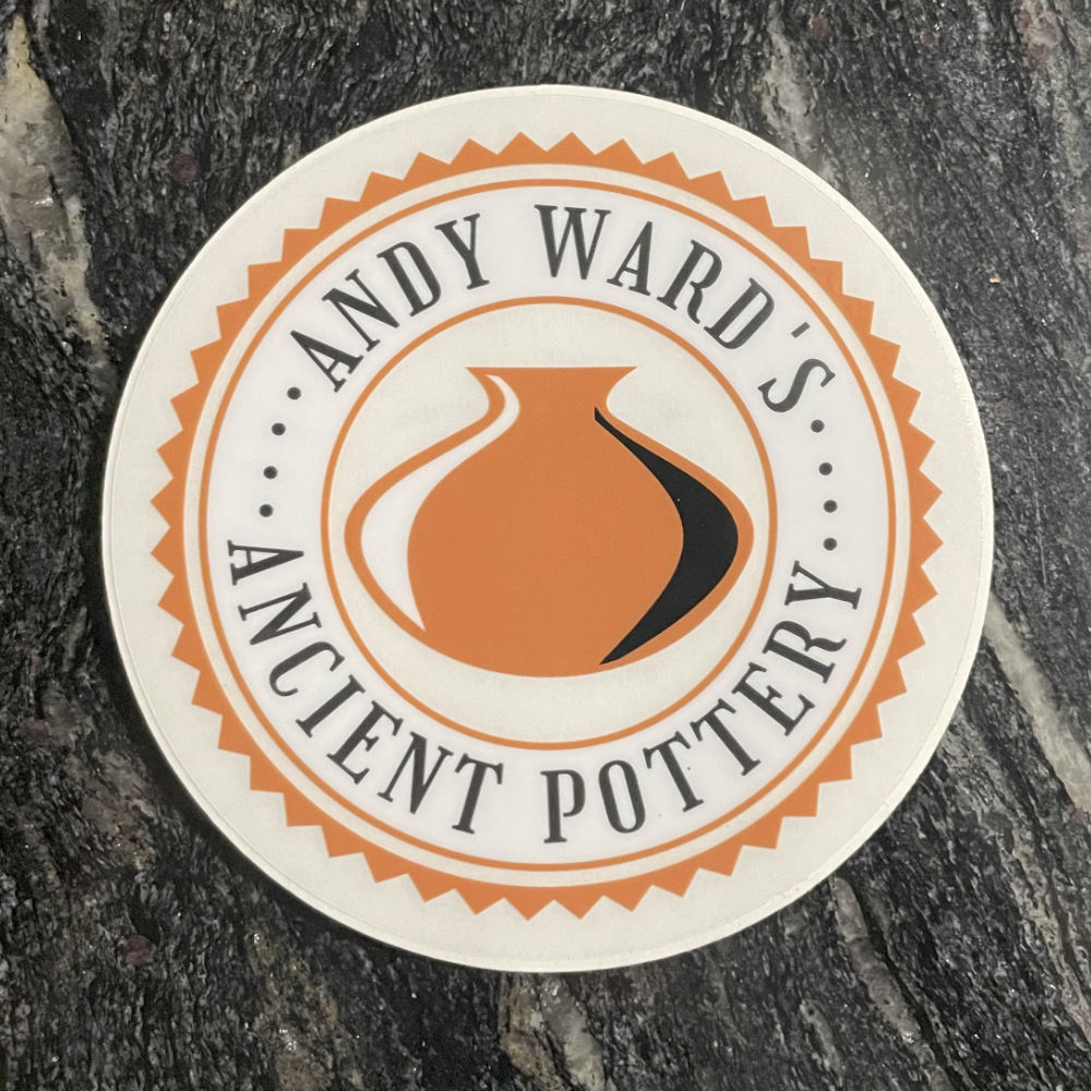 Ancient Pottery Logo Sticker