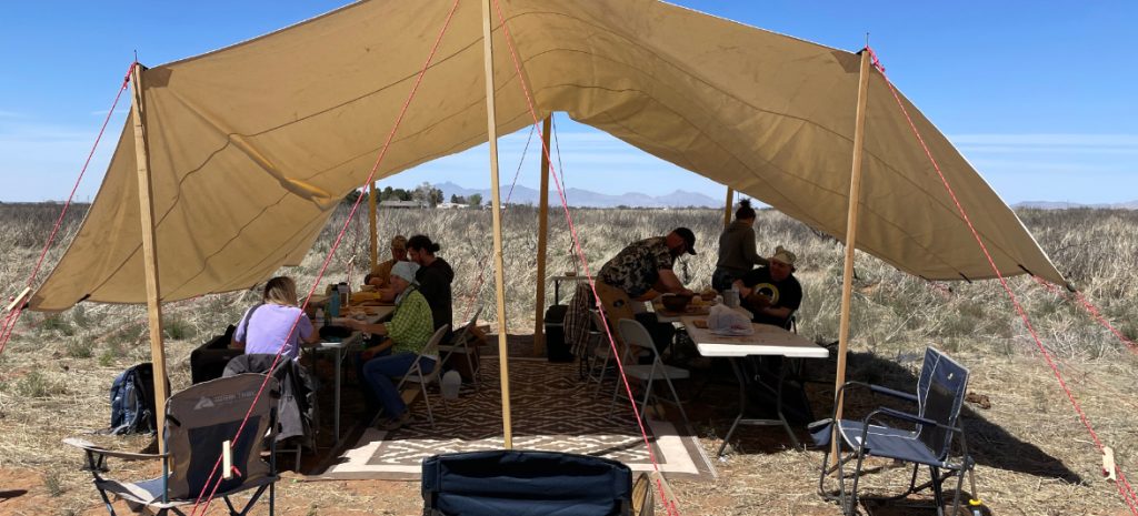 outdoor pottery classroom
