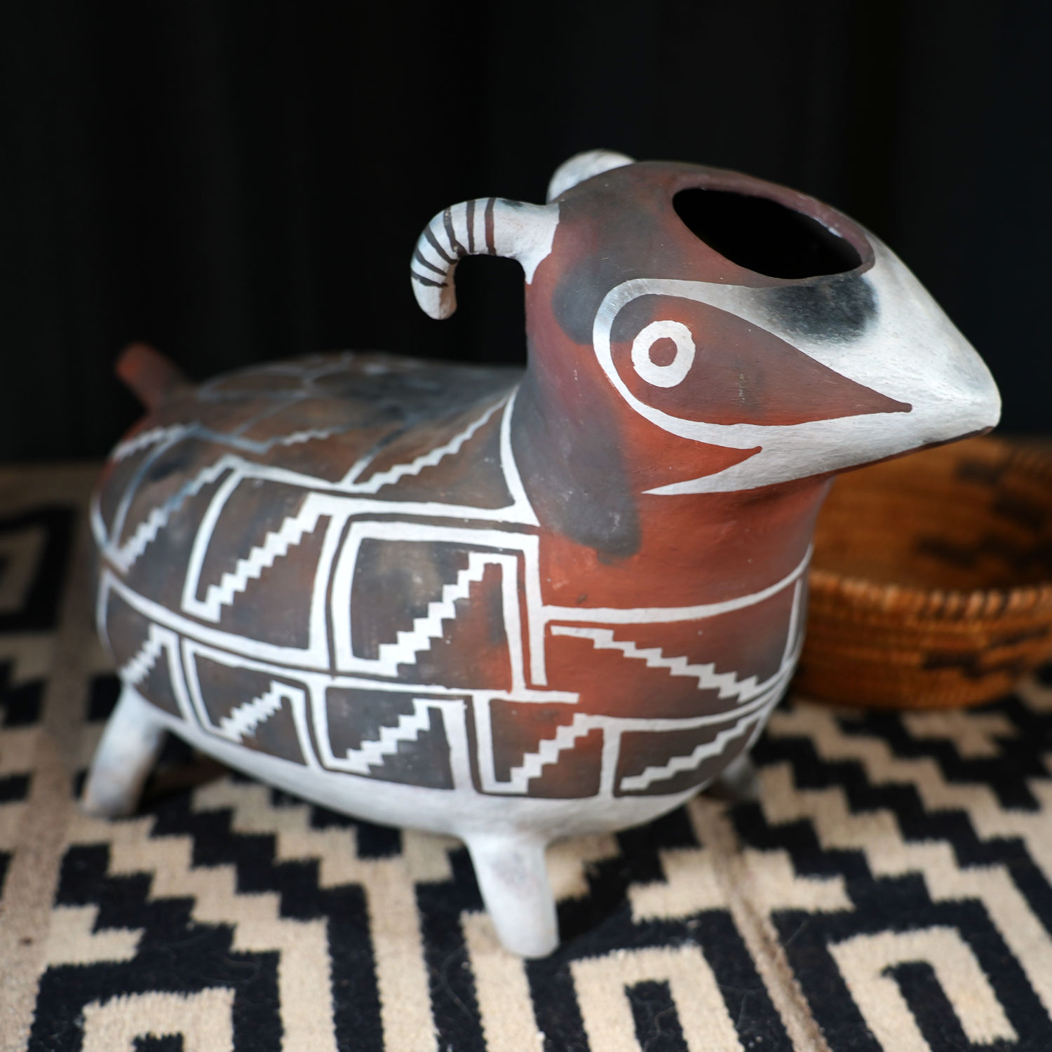 mimbres sheep effigy replica