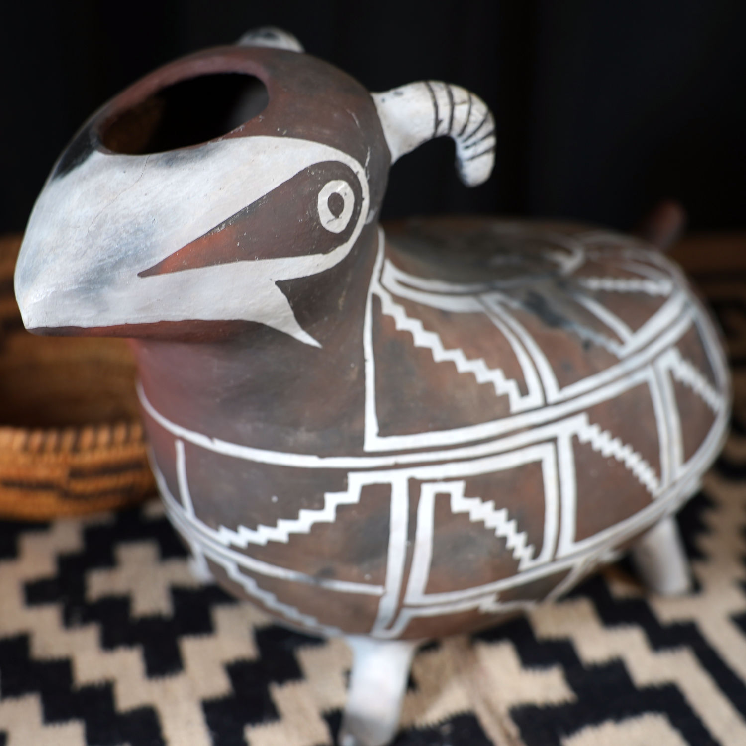 mimbres sheep effigy replica