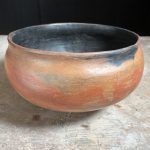 Large Smudged Recurve Rim Bowl