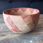 Tanque Verde Red on Brown Replica Bowl